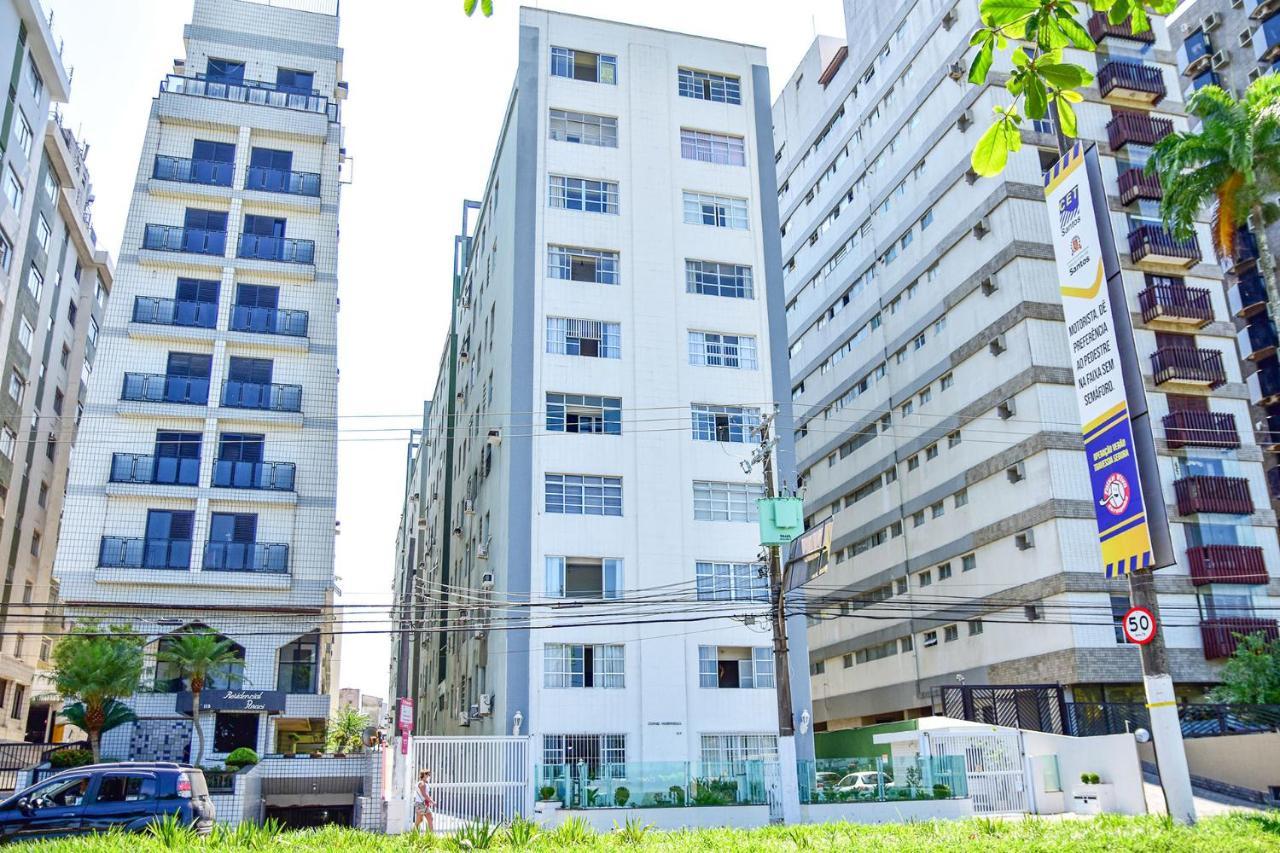 Charmoso Apto A Beira-Mar Com Wi-Fi Em Santos Sp Διαμέρισμα Εξωτερικό φωτογραφία